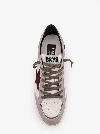 Ballstar leather sneakers with suede inserts thumbnail