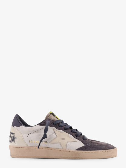 Ballstar leather sneakers and suede with side logo thumbnail
