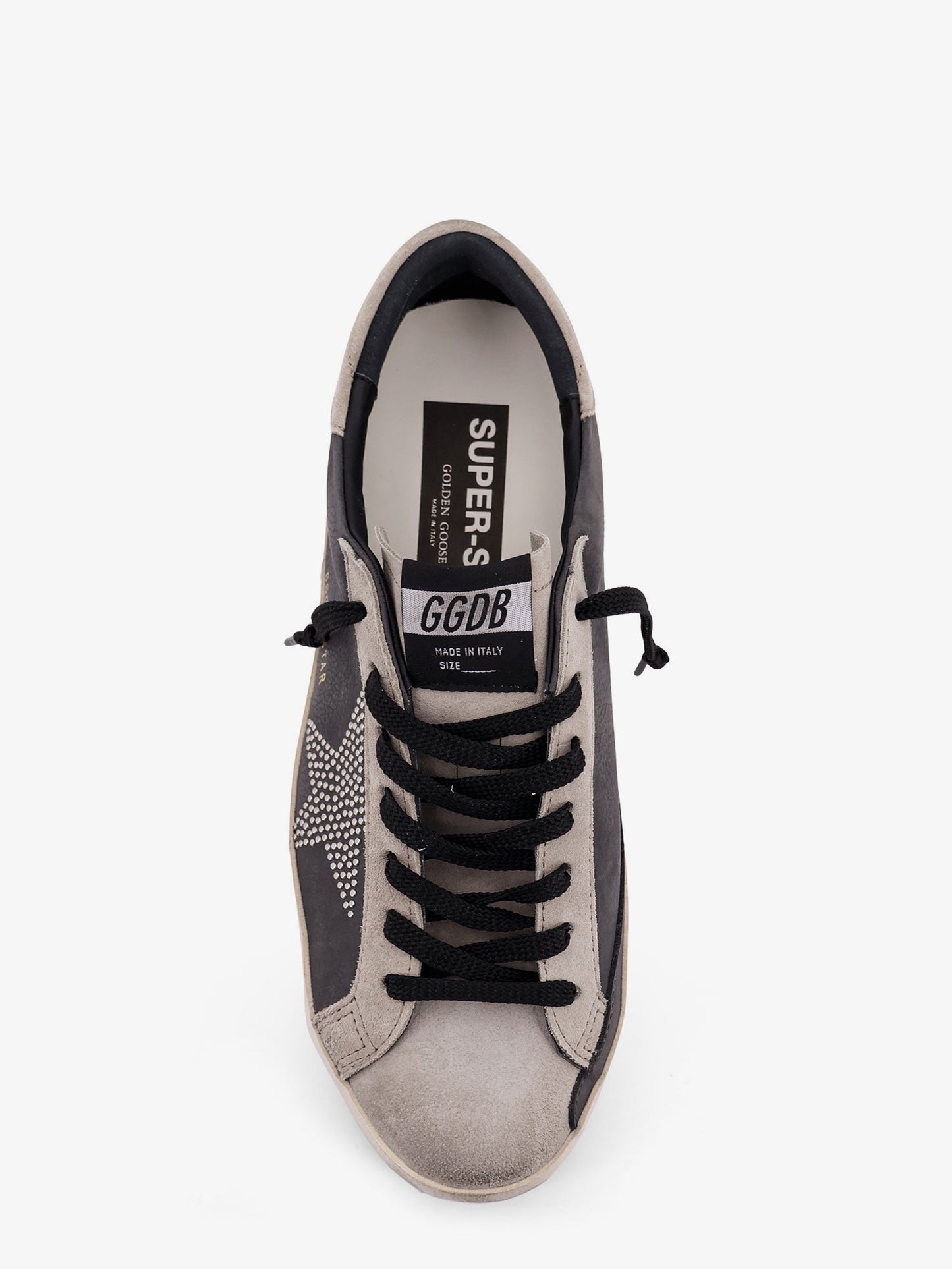 Superstar leather sneakers with side logo