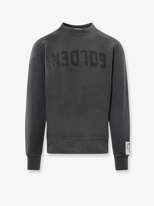 Archibald Distressed cotton sweatshirt