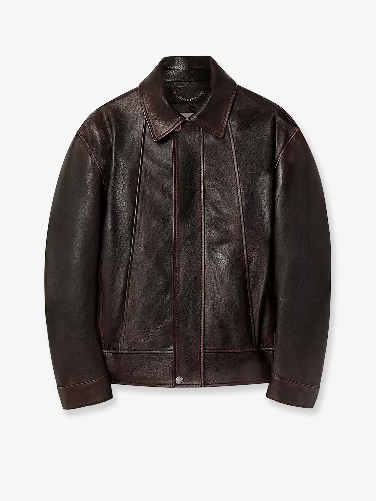 Prince leather bomber