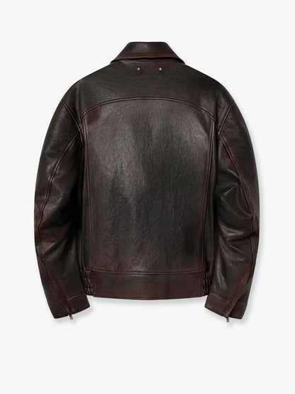 Prince leather bomber thumbnail