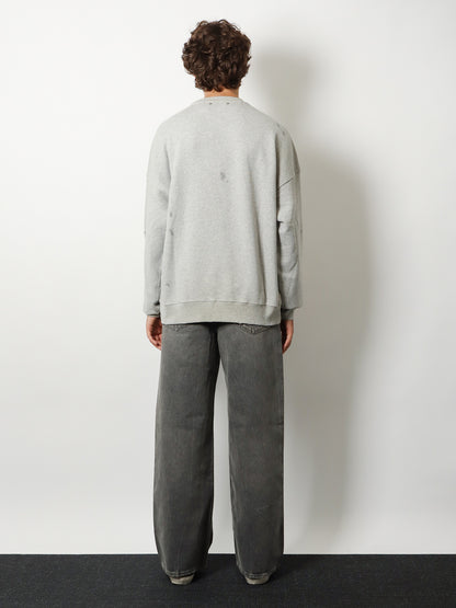 Cotton sweatshirt with print on the front thumbnail