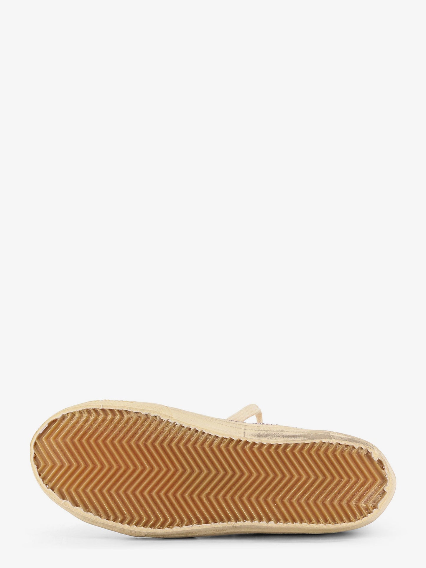 Leather sneakers with all-over glitter detail