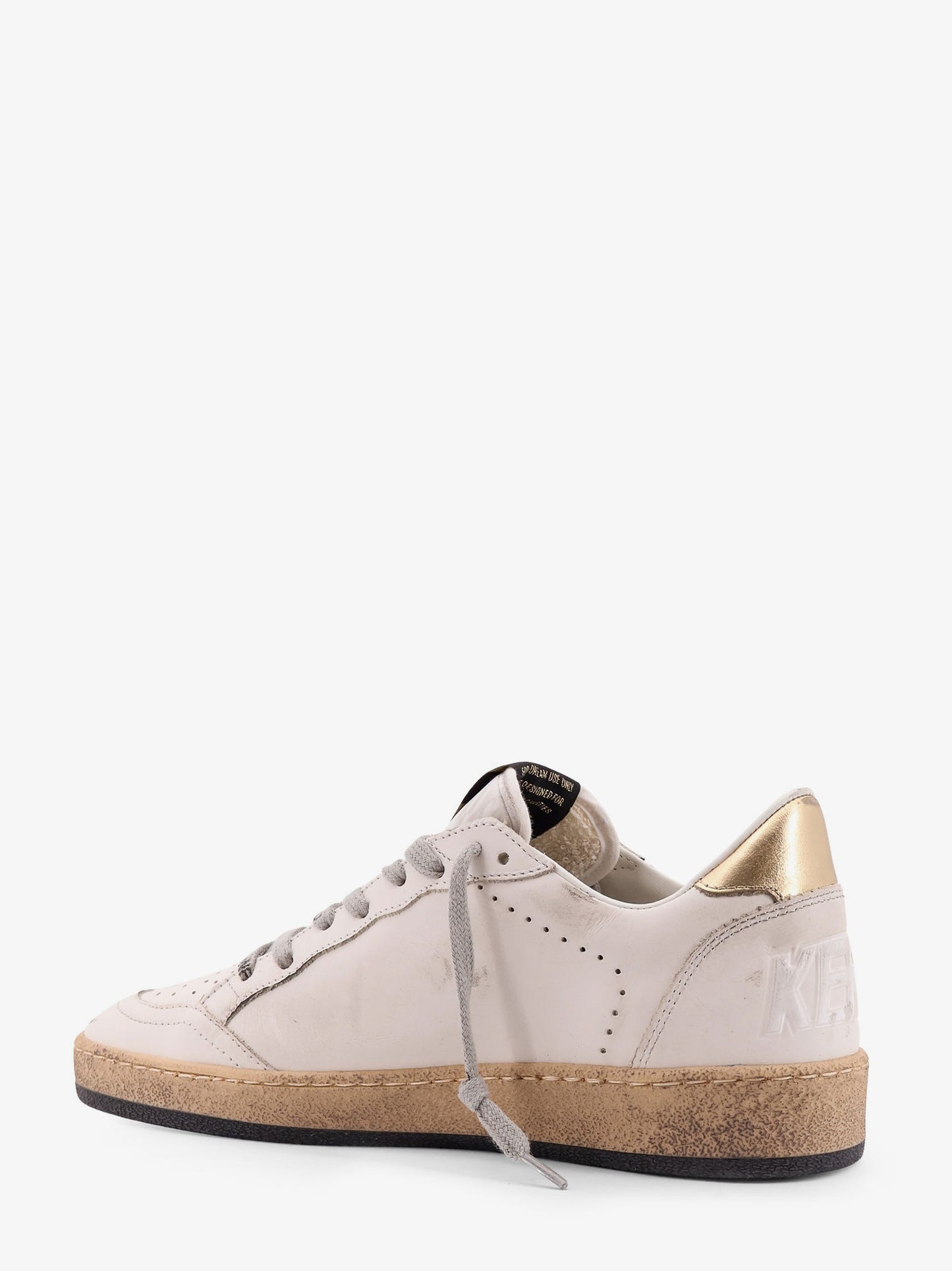 Ball Star leather sneakers with logo on the side