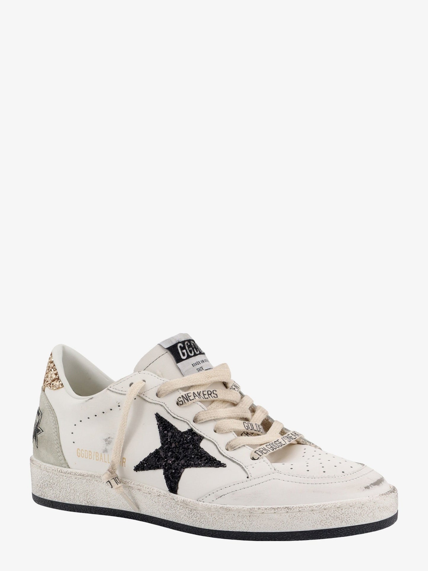 Leather Ball Star with logo on the side