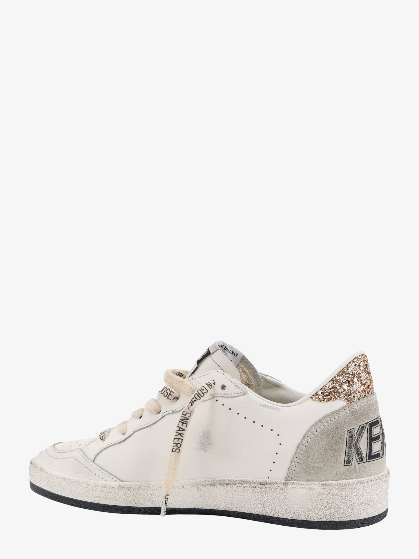 Leather Ball Star with logo on the side