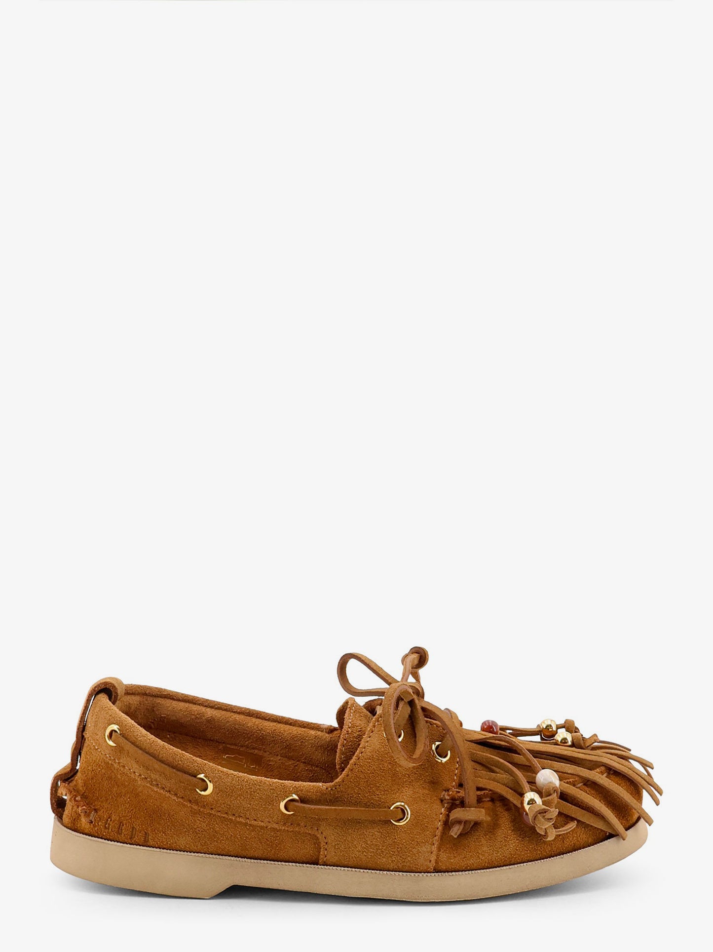 Cruise with fringes suede loafers