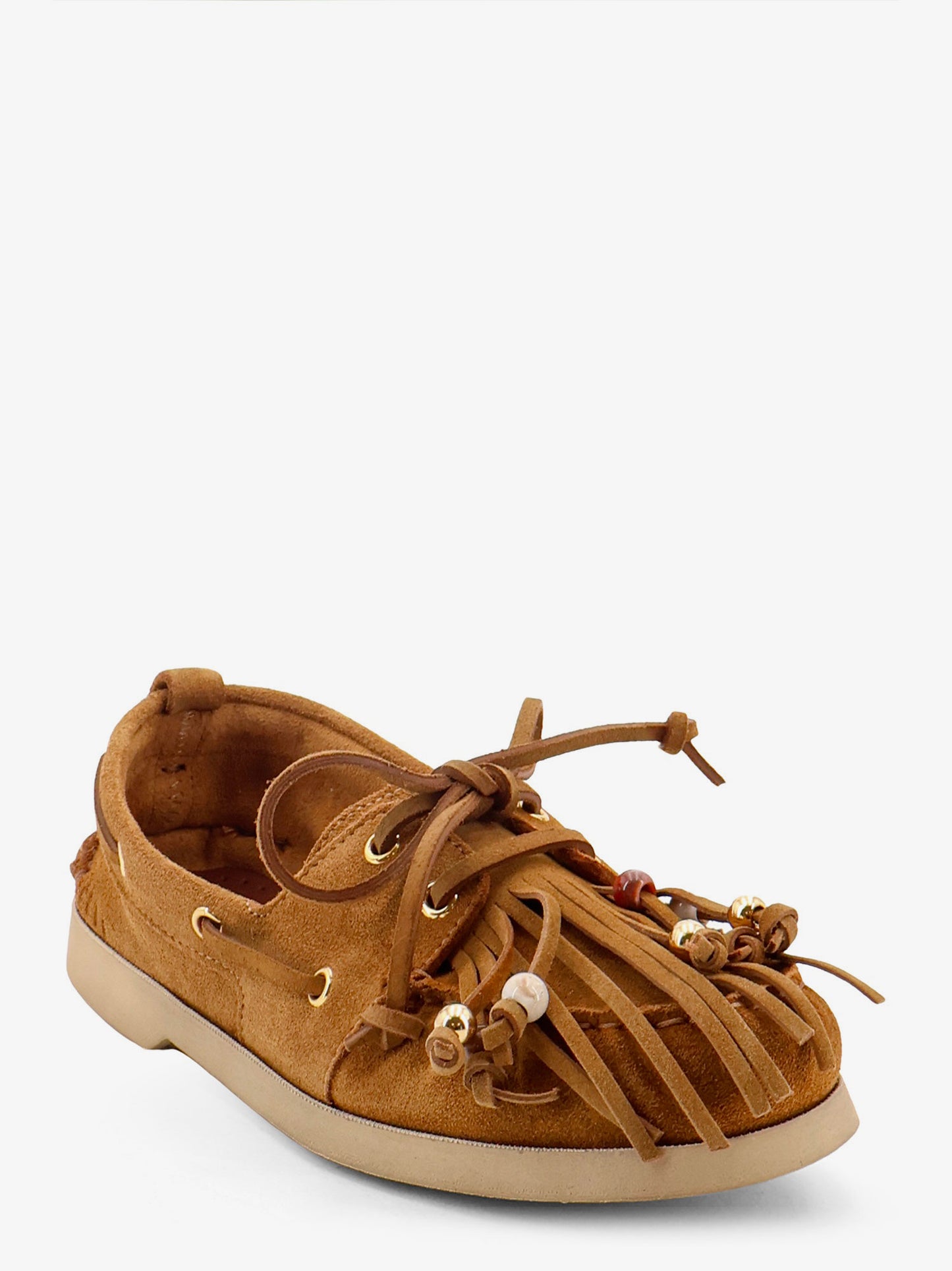 Cruise with fringes suede loafers