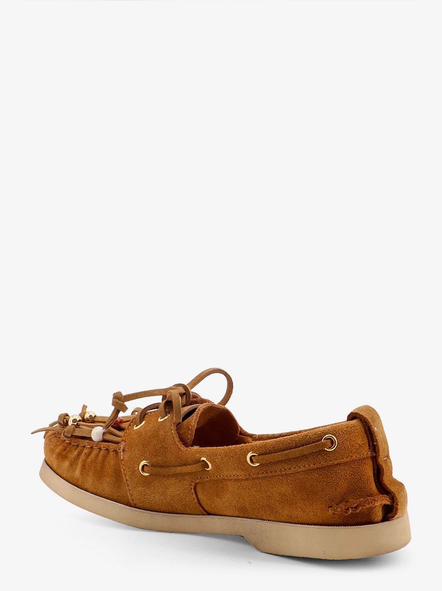 Cruise with fringes suede loafers