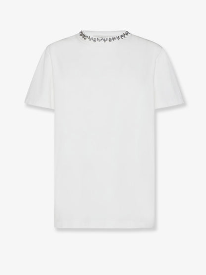 Cotton t-shirt with rhinestones thumbnail