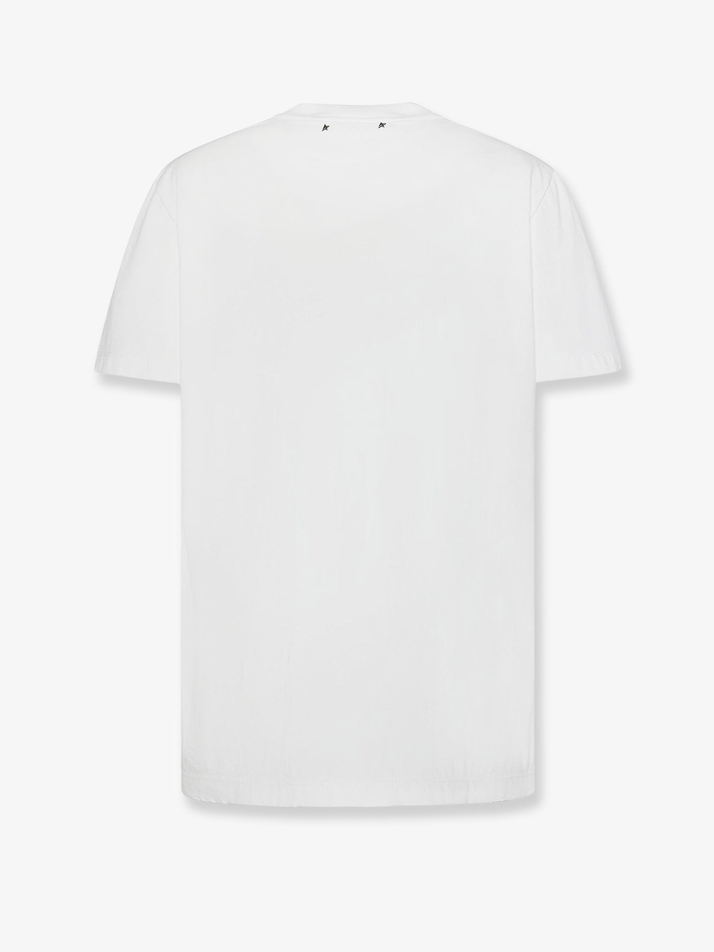 Cotton t-shirt with rhinestones