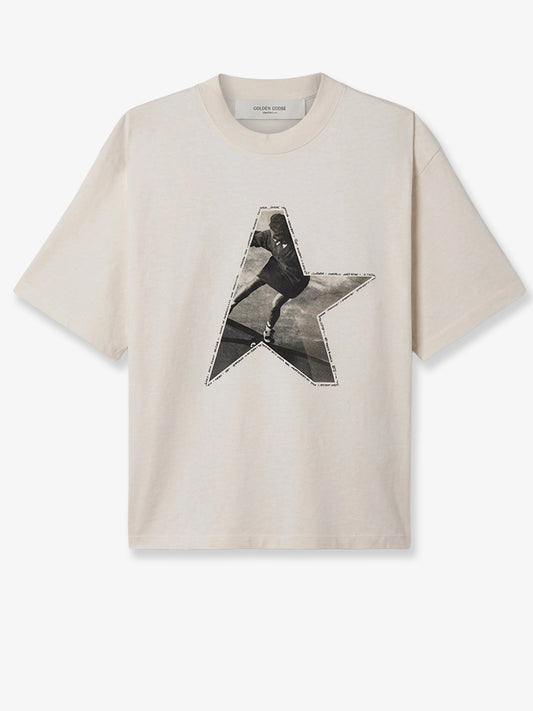 Cotton t-shirt with print on the front