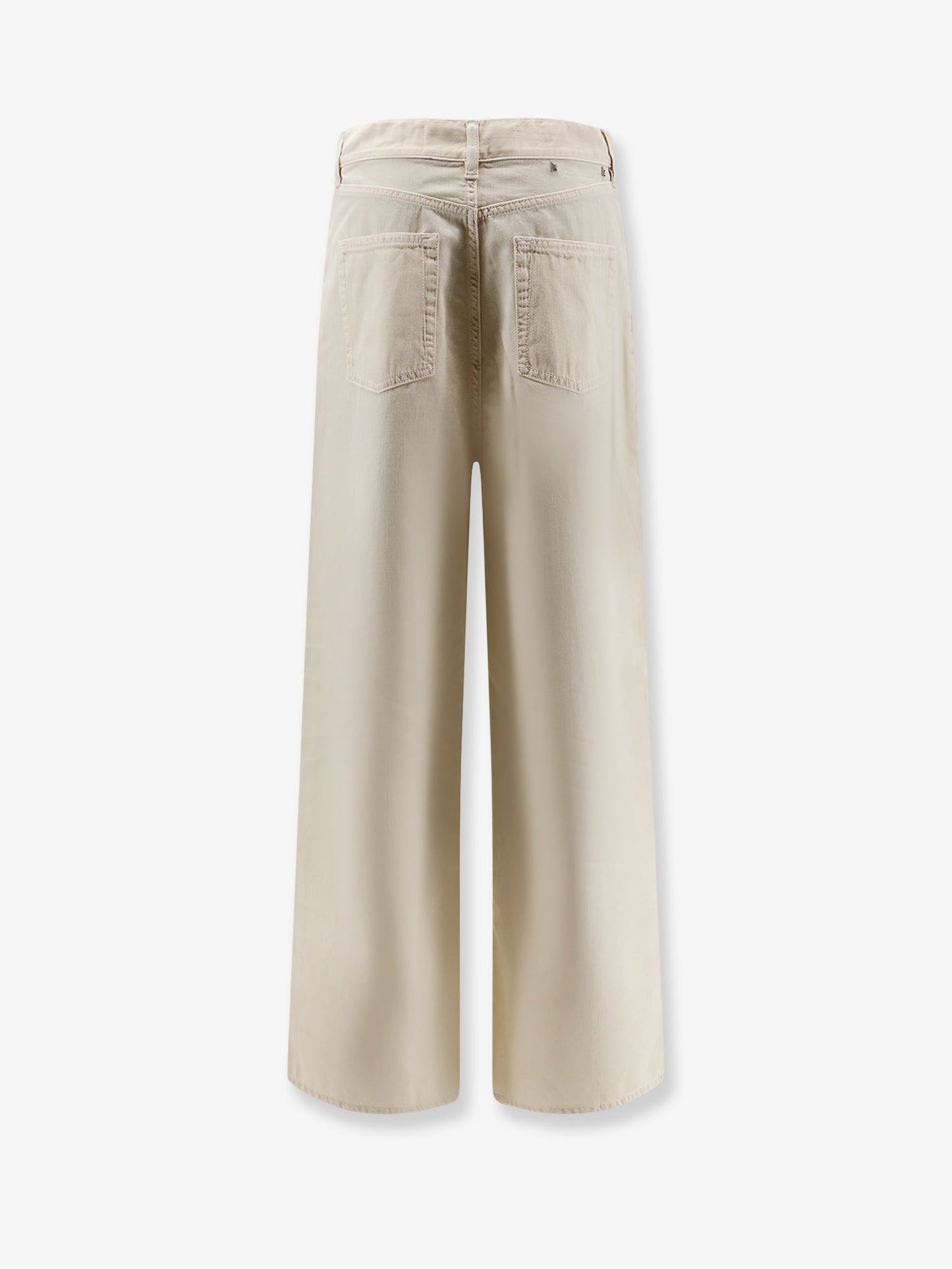 Cotton blend trousers