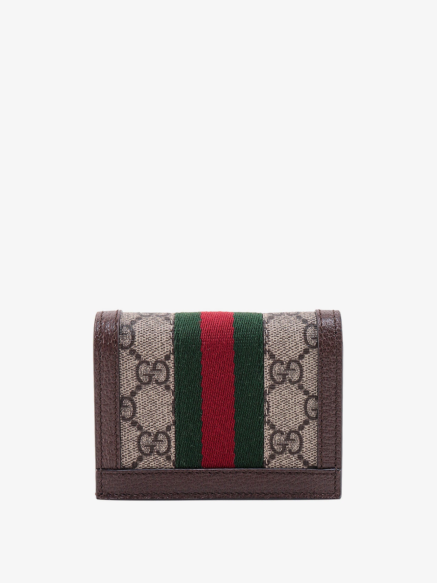 GG Supreme canvas and leather wallet