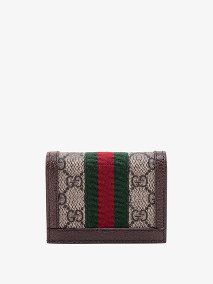 GG Supreme canvas and leather wallet thumbnail