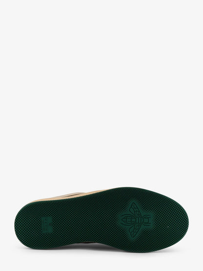 Leather and GG Supreme fabric low-top Screener sneakers thumbnail