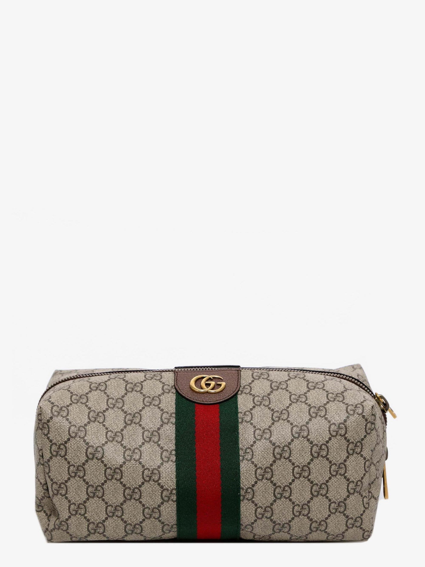GG Supreme fabric beauty case