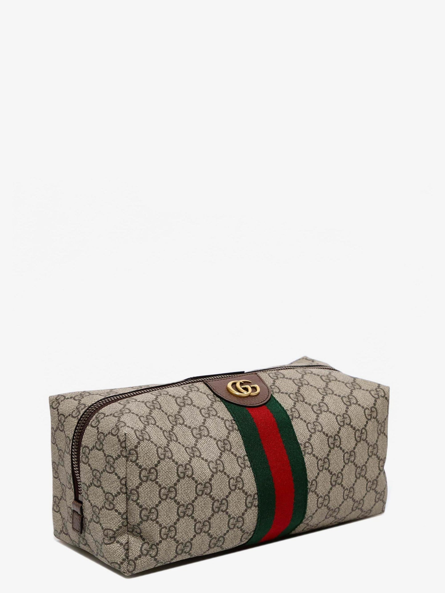 GG Supreme fabric beauty case
