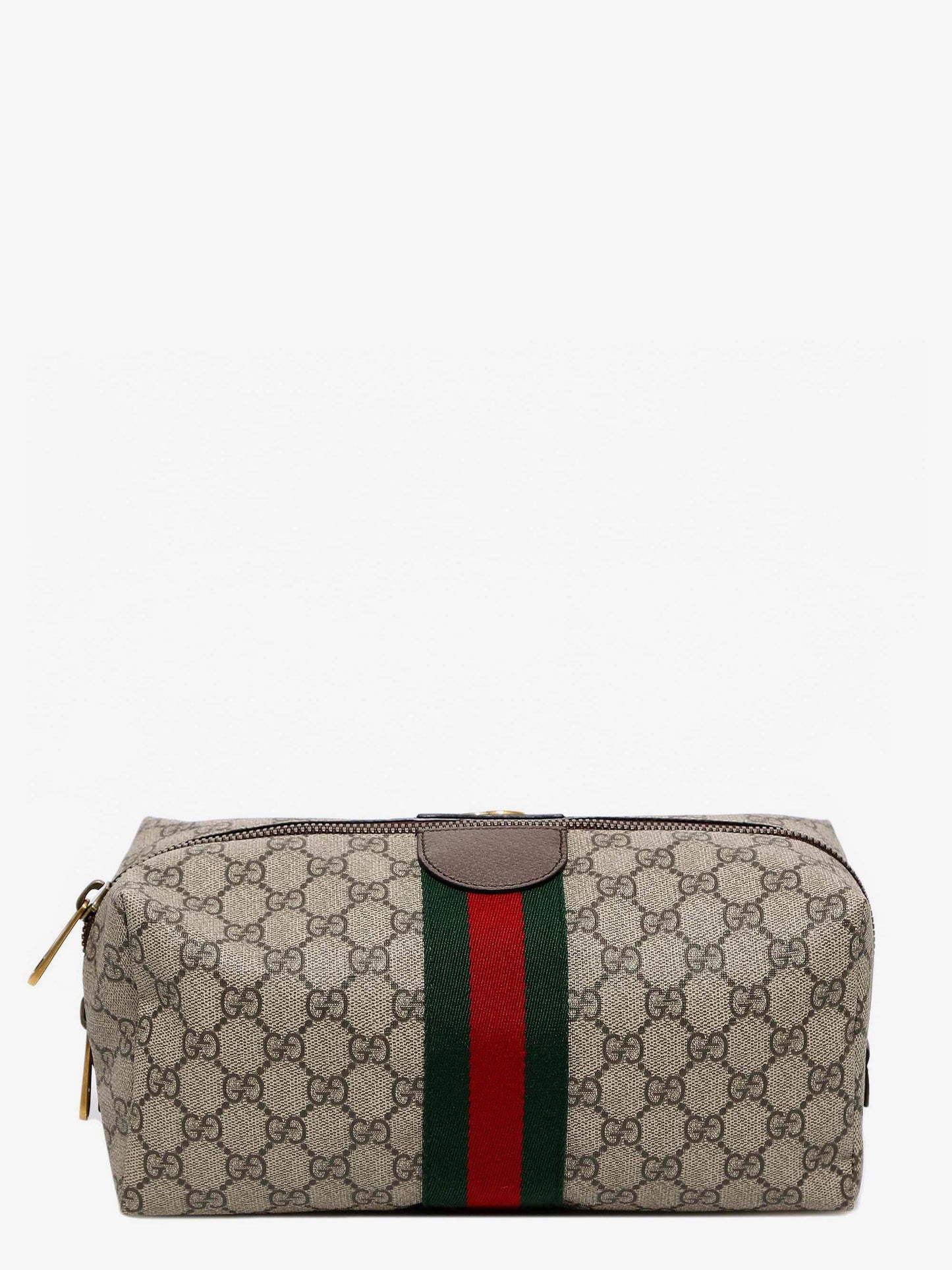 GG Supreme fabric beauty case
