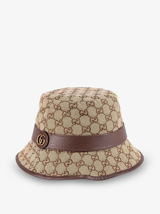 GG fabric Fedora hat