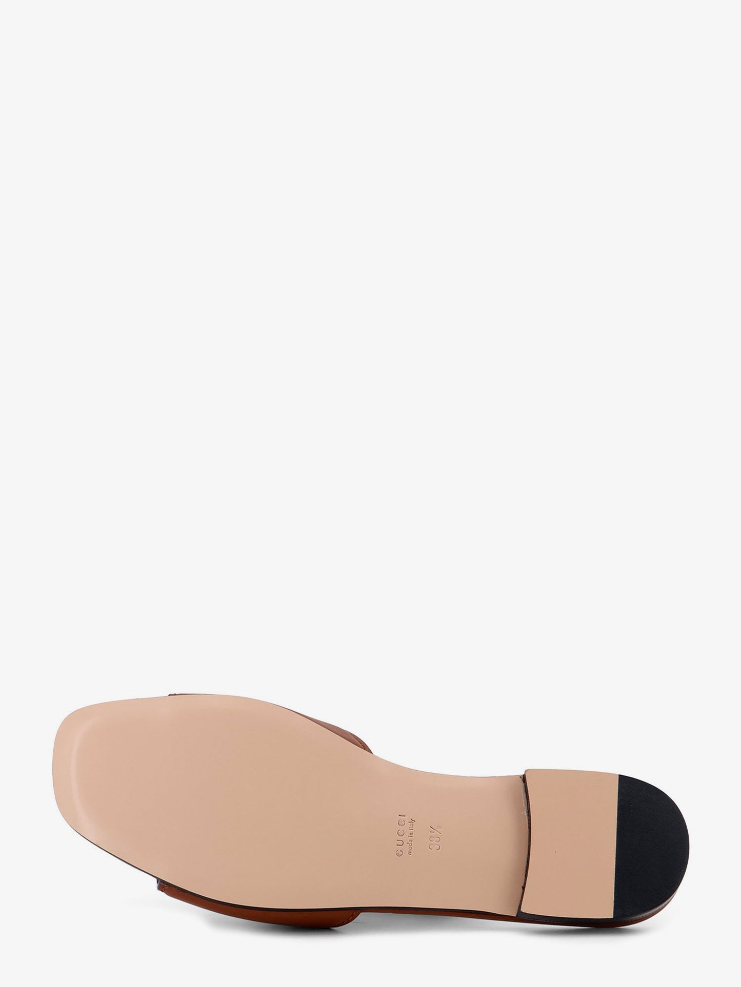 Sandali in pelle con dettaglio cut-out Incrocio GG