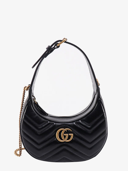 GG Marmont quilted leather shoulder bag with metal GG logo thumbnail