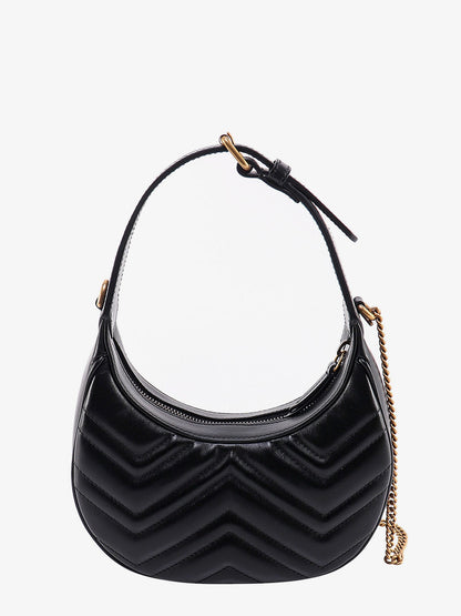GG Marmont quilted leather shoulder bag with metal GG logo thumbnail