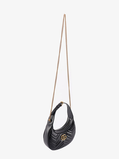 GG Marmont quilted leather shoulder bag with metal GG logo thumbnail