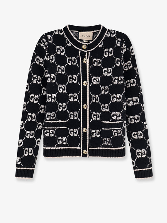 GG wool cardigan