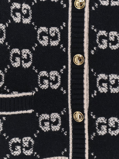 Cardigan in lana GG thumbnail
