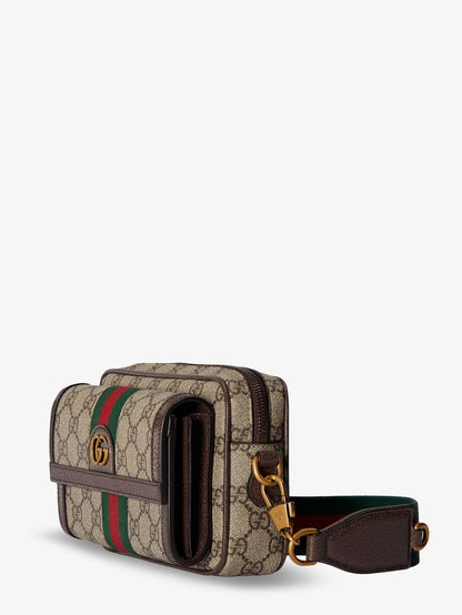 Ophidia GG fabric crossbody bag thumbnail