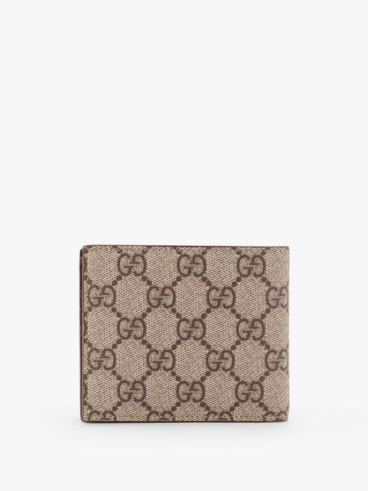 GG Supreme fabric bi-fold wallet
