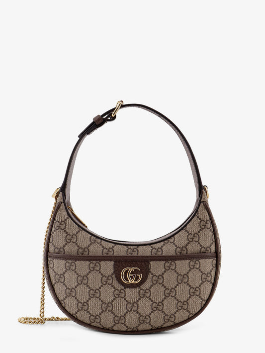 Borsa Mini a tracolla in Tessuto GG Supreme e Pelle