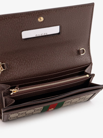 Coated canvas Ophidia crossbody bag with GG Supreme motif thumbnail