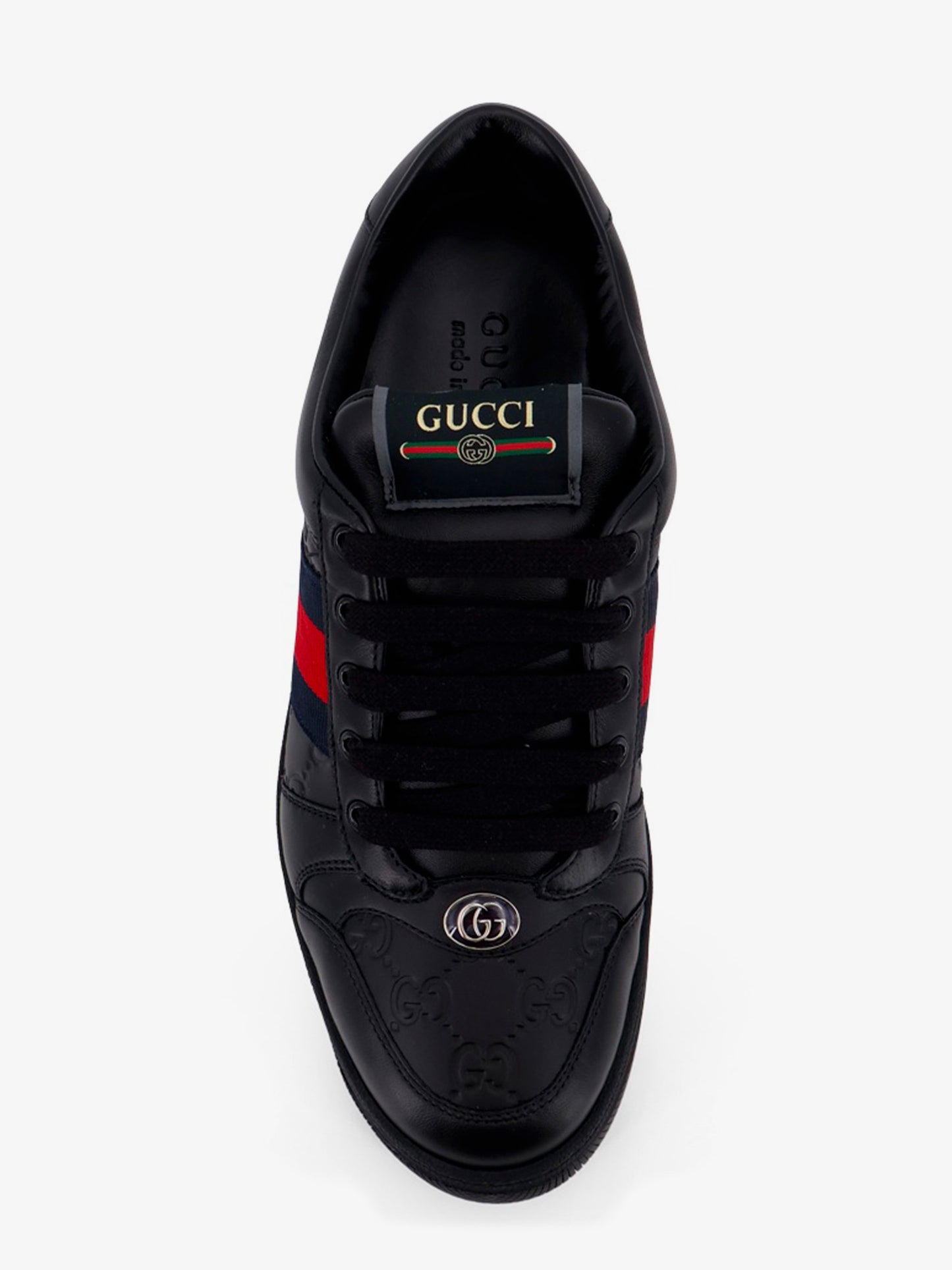 Screener leather sneakers