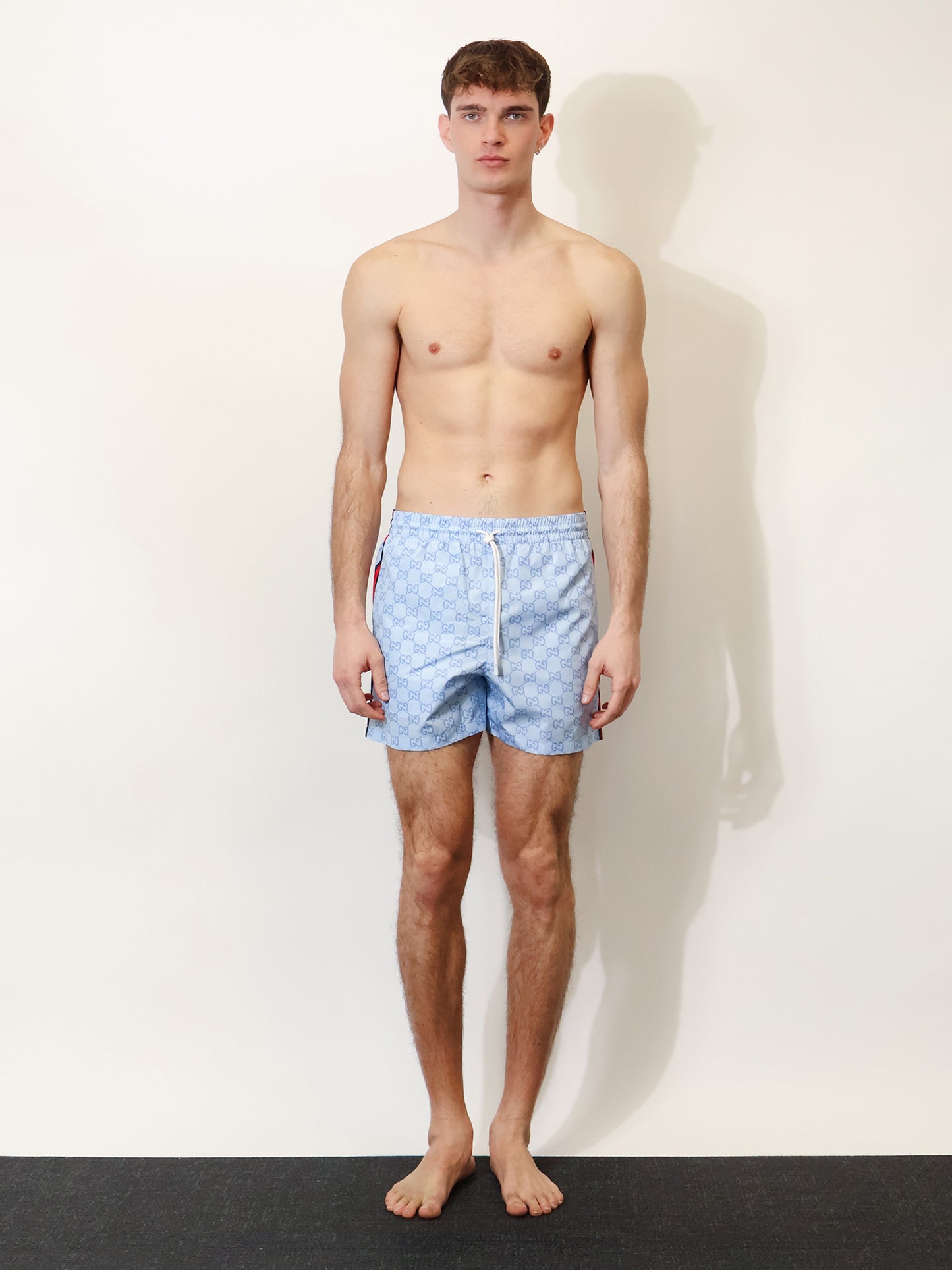GG nylon swim trunks