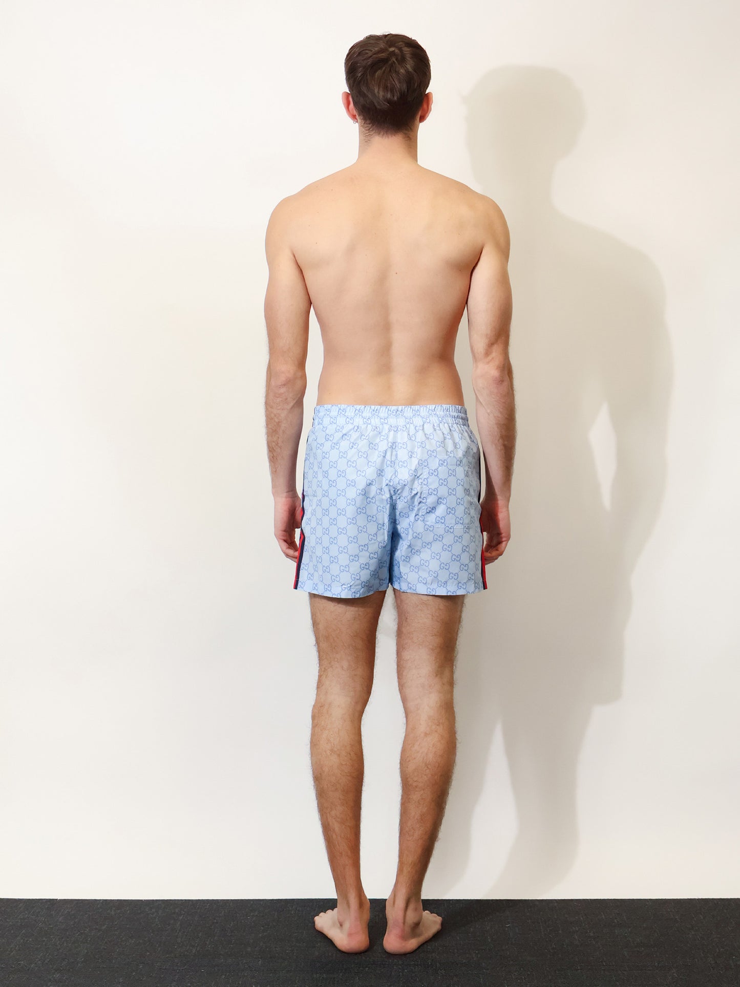 GG nylon swim trunks