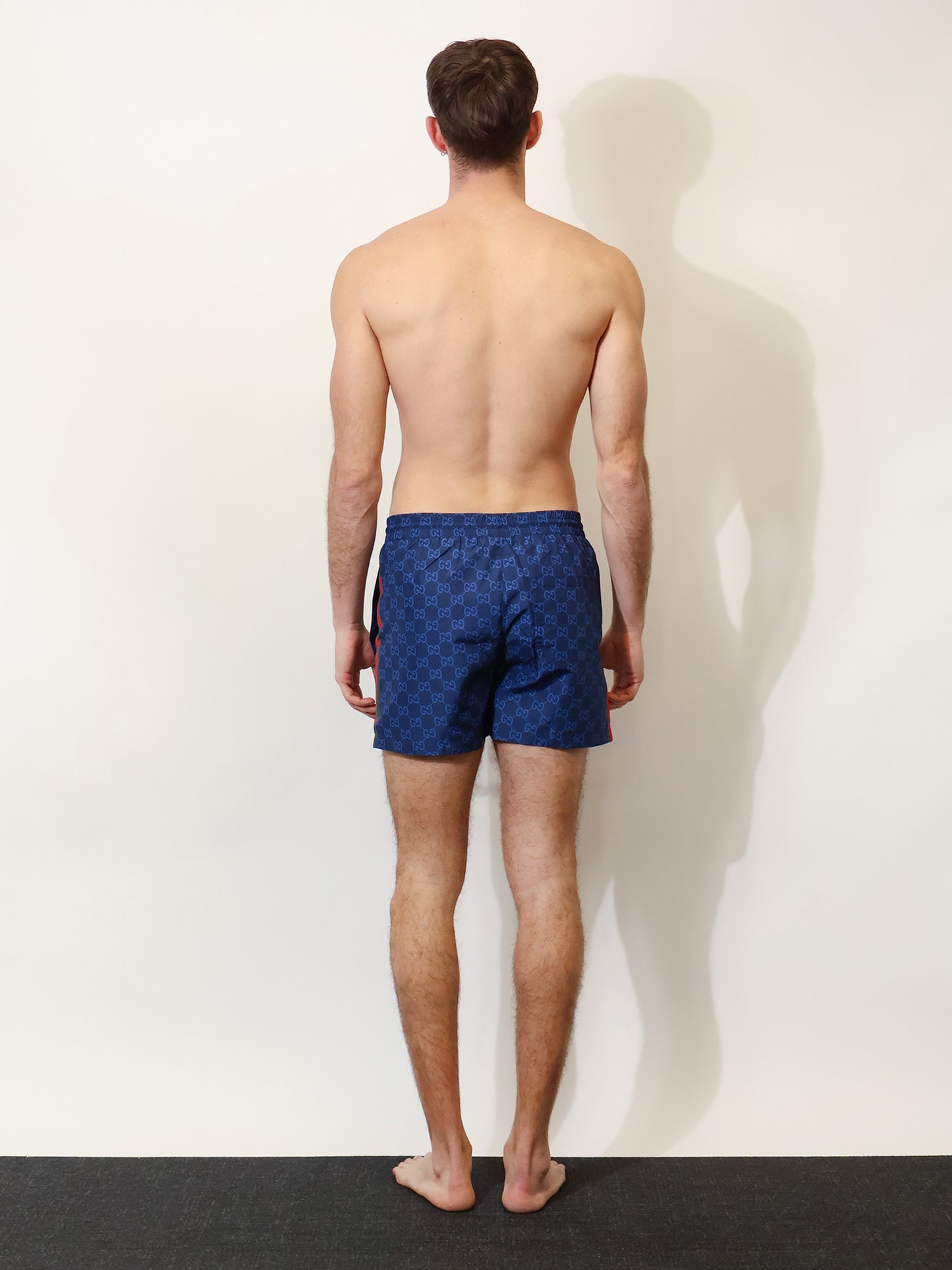GG nylon swim trunks