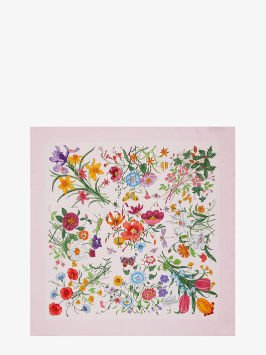 Gucci Flora silk foulard