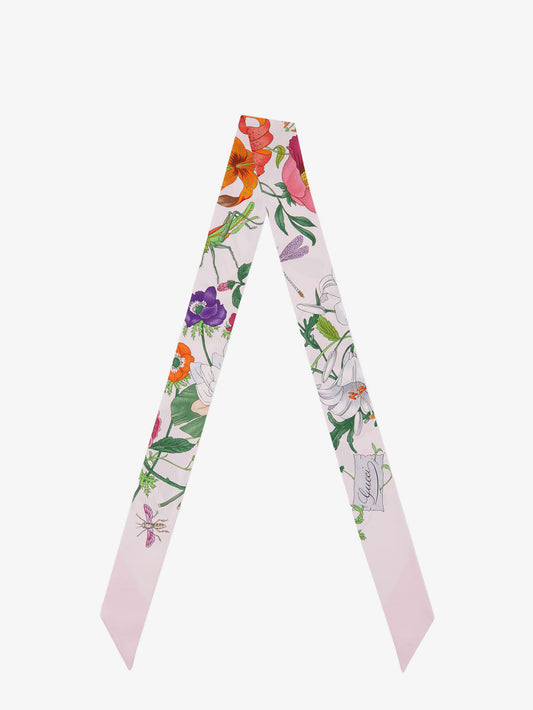 Silk twill bandeau