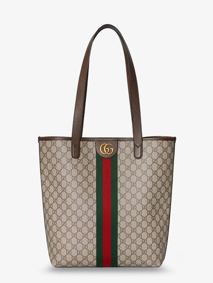 GG Monogram fabric Ophidia shopping bag thumbnail