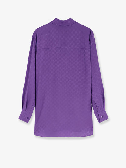 Camicia in seta GG thumbnail