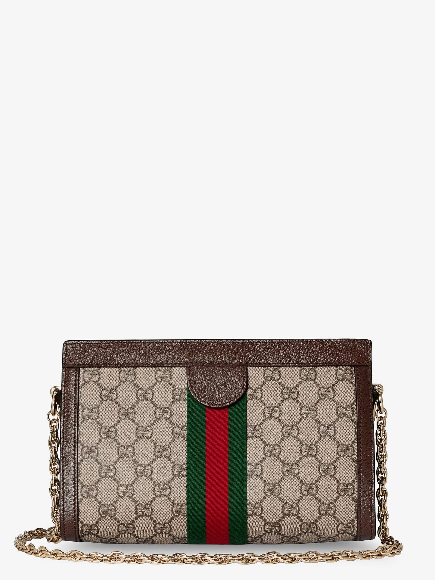 Coated canvas Ophidia shoulder bag