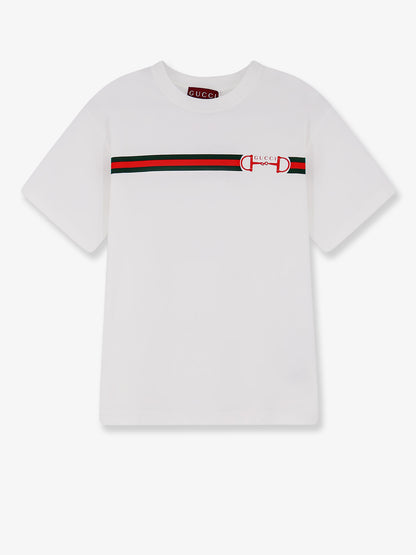 Cotton t-shirt with printed logo on the front thumbnail