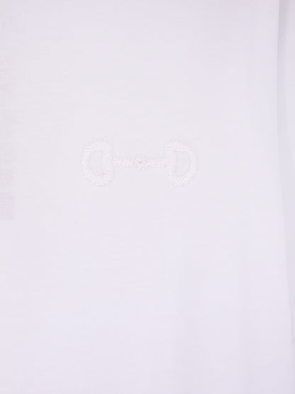 Cotton t-shirt with frontal Horsebit thumbnail