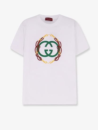 Cotton t-shirt with Interlockin GG print thumbnail