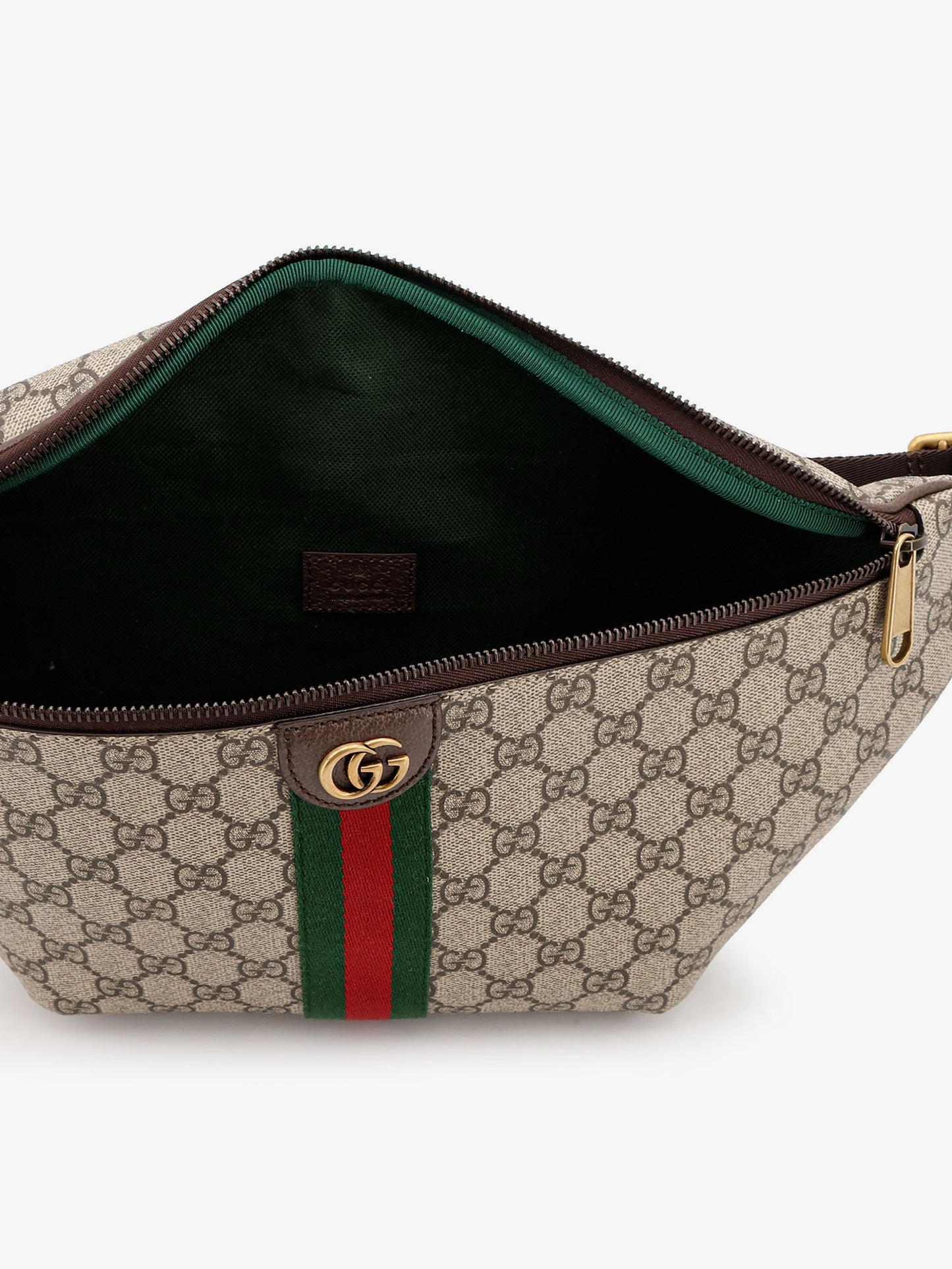 Ophidia GG coated canvas belt bag