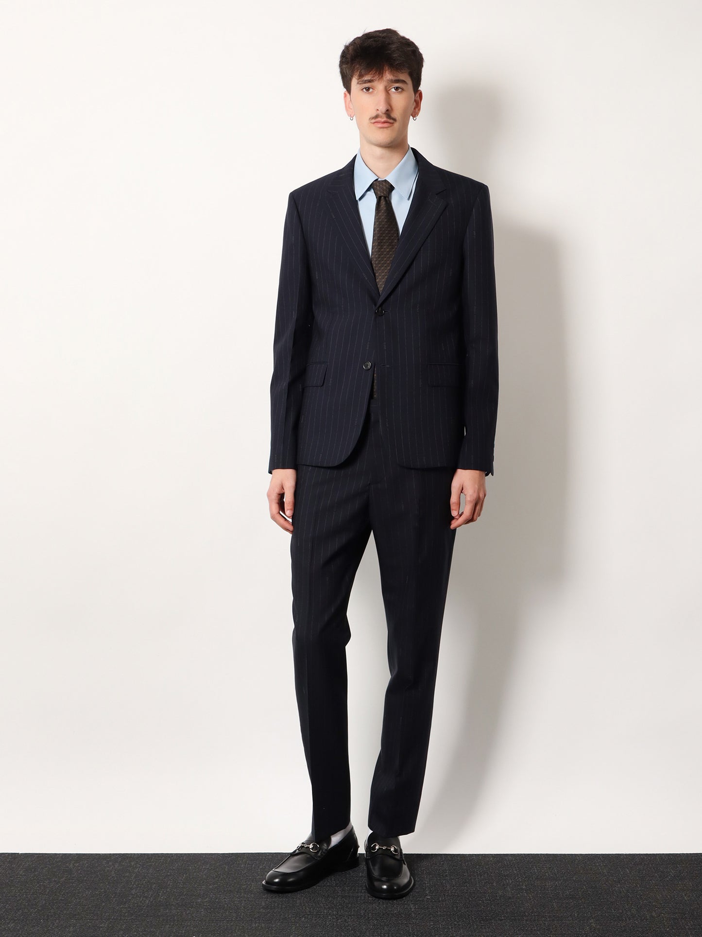 Gucci pinstripe wool single-breasted blazer