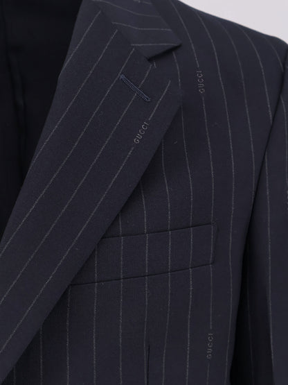 Gucci pinstripe wool single-breasted blazer thumbnail